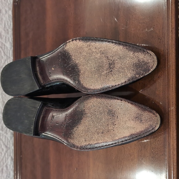 Prada Patent Leather Oxford Shoes Black - Size US 9 - Picture 6 of 7